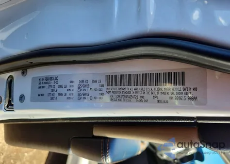 2015 Jeep Cherokee Limited from USA, damaged, VIN 1C4PJMDB4FW654729